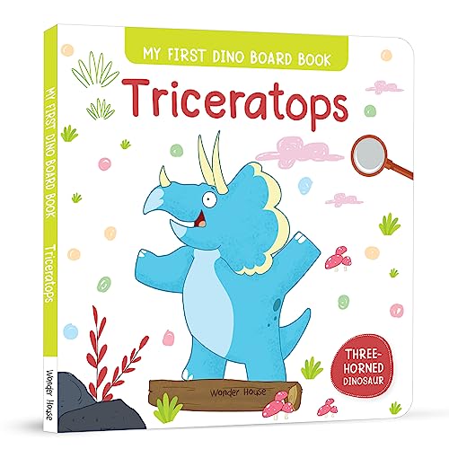 My First Dino Board Book: Triceratops book cover