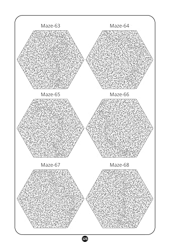 Mazes Book for Brilliant Minds - Brain Puzzles for Adults - Advance Level - Activity Book for Adults - Brain Games for Grown Ups and Seniors - ... - Brain Relaxing Mazes - Best for Gifting