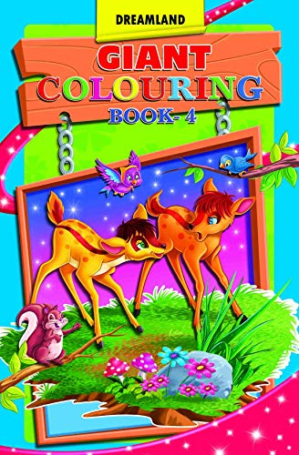Giant Colouring Book - 4 book cover
