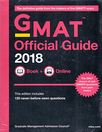 The Official Guide for GMAT Review 2018 with Online Question Bank and Exclusive Video book cover