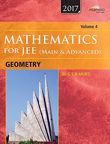MATHEMATICS FOR JEE (MAIN & ADVANCED), GEOMETRY, VOL 4 book cover
