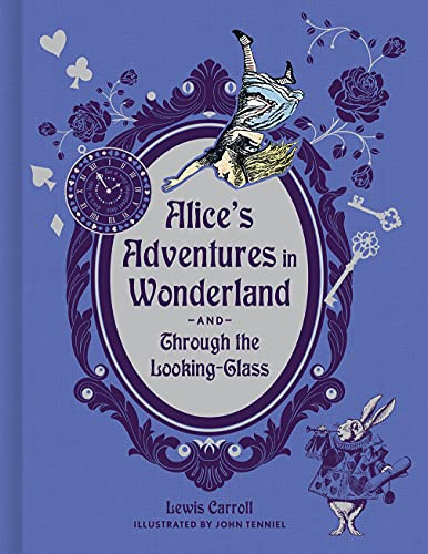 ALICES ADVENTURES IN WONDERLAND AND THROUGH THE LOOKING-GLASS (DELUXE EDITION) (LEAD) book cover