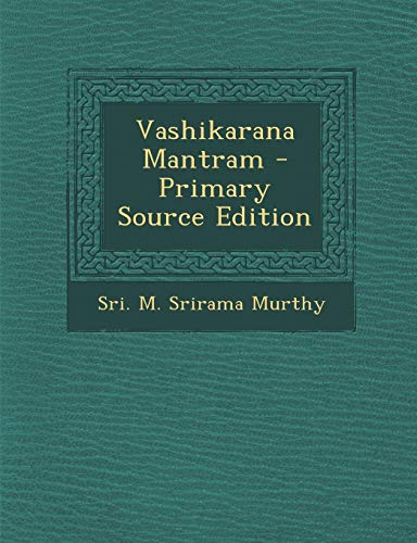 Vashikarana Mantram book cover