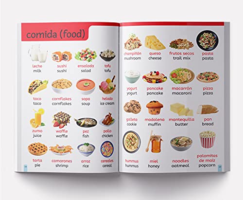 My First 1000 English-Espa?ol Words: Early Learning Bilingual Picture Book For Kids