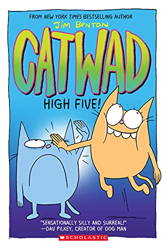 High Five! A Graphic Novel (Catwad #5) book cover