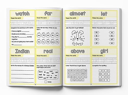 500 Fry’s Sight Words – Book 1: Learn to Read Activity Book for Kids | Ages 5–9 | Build Reading Fluency with High-Frequency Words & Fun Practice