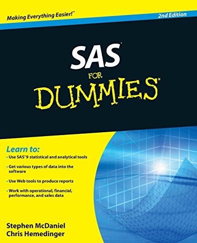 SAS For Dummies book cover