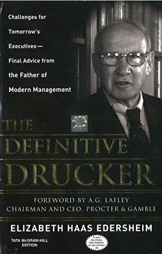 The Definitive Drucker book cover