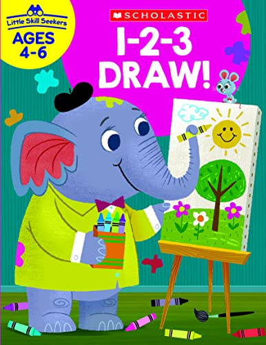 Little Skill Seekers: 1-2-3 Draw! book cover