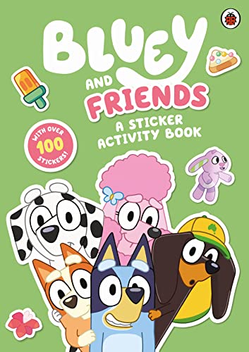 Bluey: Bluey and Friends Sticker Activity book cover