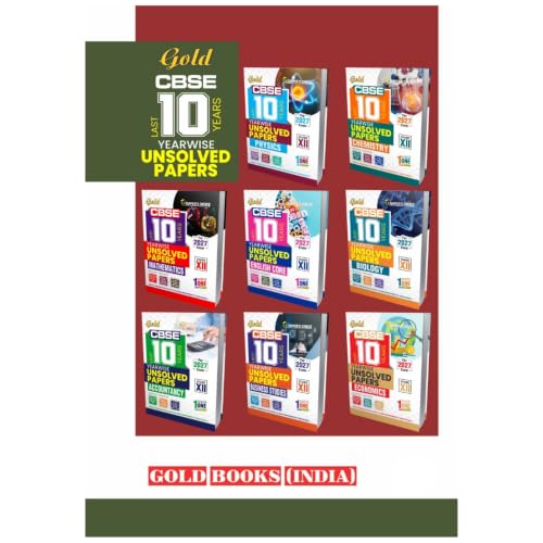 Gold CBSE Class 12 Yoga Yearwise Previous Years Solved Papers (Skill Code 841) | CBSE Board 2027 Exam Preparation Book | Updated with Latest CBSE Board Paper and Detailed Explanation on Every Question
