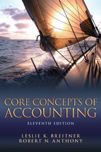Core Concepts of Accounting book cover