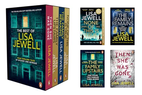 LISA JEWELL’S 4 BOOKS BOXSET: Then She Was Gone, The Family Upstairs, The Family Remains & None of This Is True | UNFORGETABLE THRILLERS | PREPARED TO BE HOOKED!