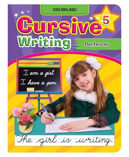Cursive Writing Book (Sentences) Part 5 book cover