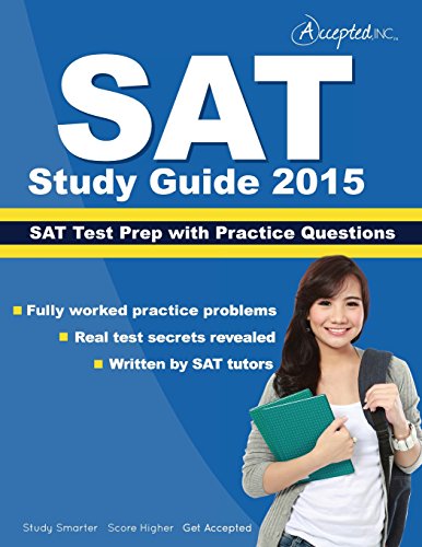 SAT Study Guide 2015: SAT Prep and Practice Questions book cover