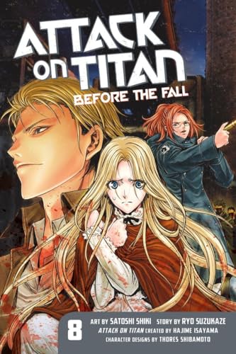 Attack on Titan: Before the Fall 8 book cover