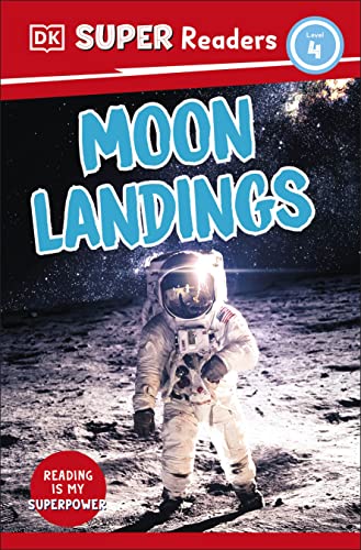 DK Super Readers Level 4 Moon Landings book cover