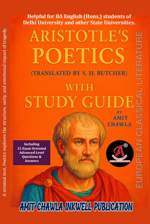 EUROPEAN CLASSICAL LITERATURE BA ENGLISH HONS. 1ST YEAR SEMESTER 1 DELHI UNIV. | Aristotle's Poetics with Study Guide
