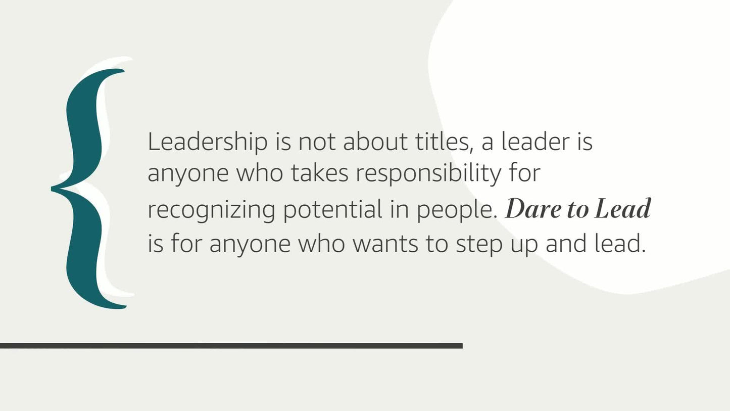 Dare to Lead: Brave Work. Tough Conversations. Whole Hearts. (Paperback)