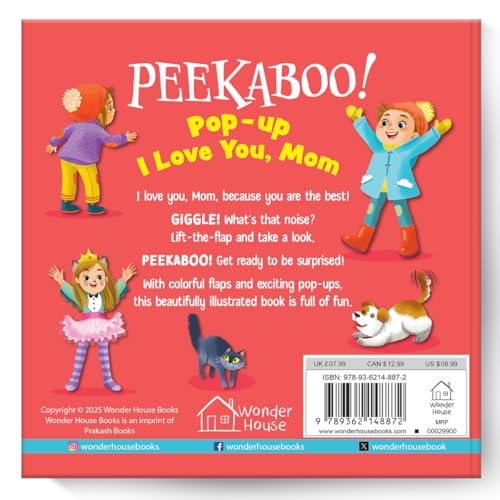 Pee-Ka-Boo | Pop-Up - I Love You Mummy (Pop-Up And Lift The Flap)
