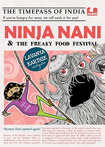 Ninja Nani And The Freaky Food Festival book cover