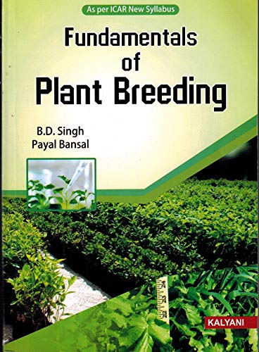 Fundamentals of Plant Breeding B.Sc. (Ag.) ICAR, 2nd Sem. 1ST Edn. book cover