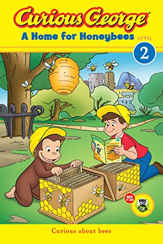 CURIOUS GEORGE A HOME FOR HONEYBEES (CGTV EARLY READER) book cover