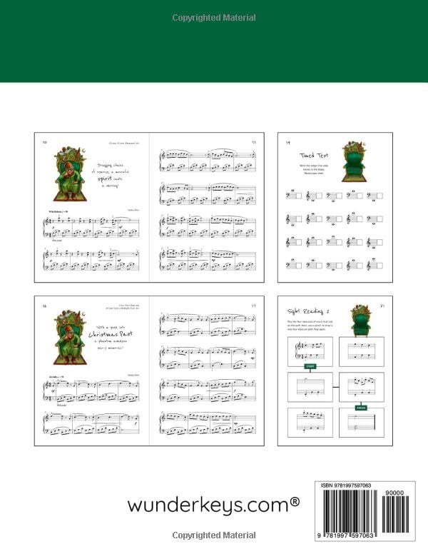 The Streetlamp Solos, V. U. Level X: A Christmas Carol in C Major and A Minor for Piano (Andrea and Trevor Dow's Very Useful Piano Library)