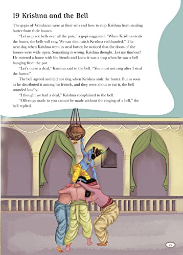 365 Krishna Stories: Tales of Lord Krishna’s Miracles, Wisdom & Devotion | Inspiring Hindu Stories for Kids & Families | Illustrated Storybook from the Bhagavad Gita & Puranas | Ages 8+