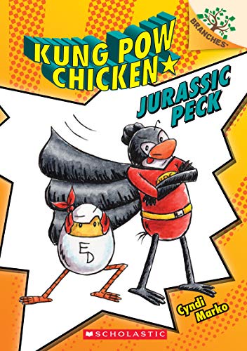 KUNG POW CHICKEN #05: JURASSIC PECK (A Branches Book) book cover