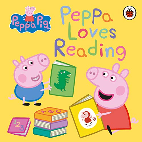 Peppa Pig: Peppa Loves Reading book cover