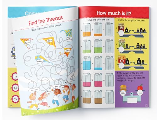 Exploring Measurement: Activity Book for Children | Learn Length, Weight, Time & More | Ages 6–9 | Fun Math Activities to Build Real-Life Skills