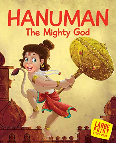 Hanuman The Mighty God : Large Print book cover