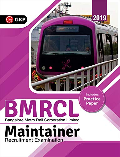 BMRCL (Bangalore Metro Rail Corporation Ltd) 2019 - Maintainer book cover