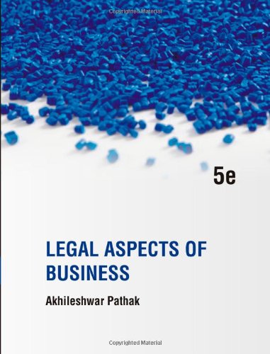 Legal Aspects of Business book cover