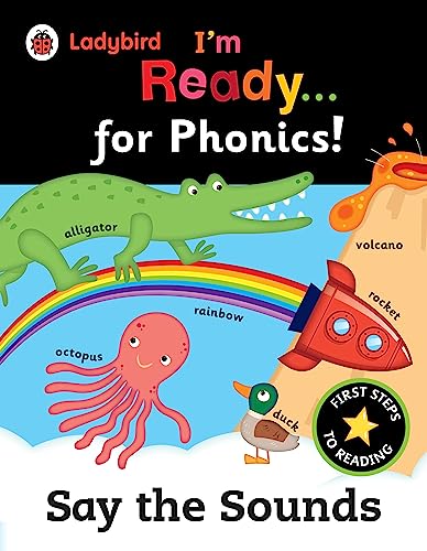 Ladybird I’m Ready for Phonics: Say the Sounds book cover