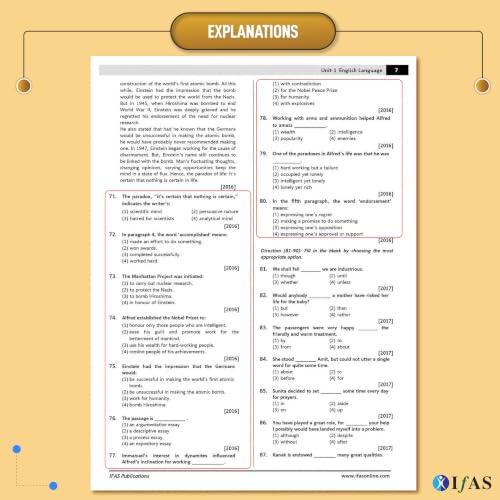 CLAT UG Books for Preparation 2027 | 12 Years (2015-2026) Previous Year Solved Papers with Detailed Solutions | CLAT Books for Preparation 2027 for CLAT UG & Law Entrance Exams | IFAS