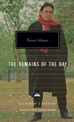 Remains of the Day, The book cover