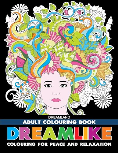 Dreamlike- Colouring Book for Adults book cover
