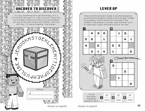 Minecraft Brain Games: An official illustrated Minecraft children’s puzzle book – perfect for kids into video games aged 7, 8, 9, 10 and 11 – new for 2025!