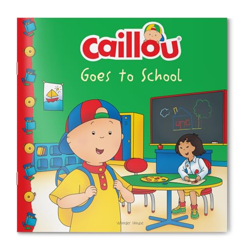 Caillou-Goes to School book cover