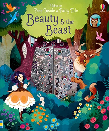 PEEP INSIDE A FAIRY TALE BEAUTY AND THE BEAST book cover