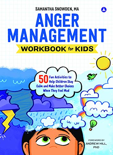 Anger Management Workbook for Kids book cover