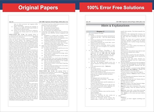 Disha Combo (3 Books) 43 Topic-wise CAT QA, DILR & VARC Previous Year Solved Papers (2025 - 1994) 19th Edn | Previous Year Questions PYQs for CAT 2026