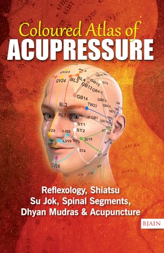 COLOURED ATLAS OF ACUPRESSURE book cover