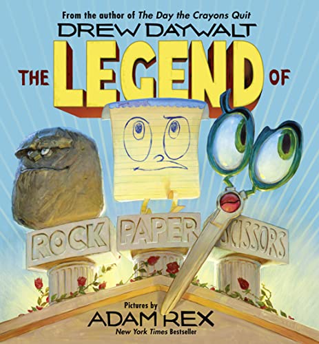 THE LEGEND OF ROCK, PAPER, SCISSORS book cover