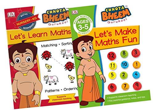 Chhota Bheem Gurukool (Pack 2) Combo of Two Books book cover