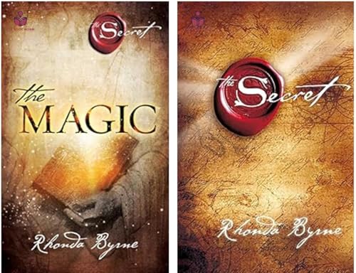The Secret & The Magic by Rhonda Byrne Combo Set (Pack of 2) | Law of Attraction, Gratitude & Personal Growth Books | Self-Help Paperback Collection