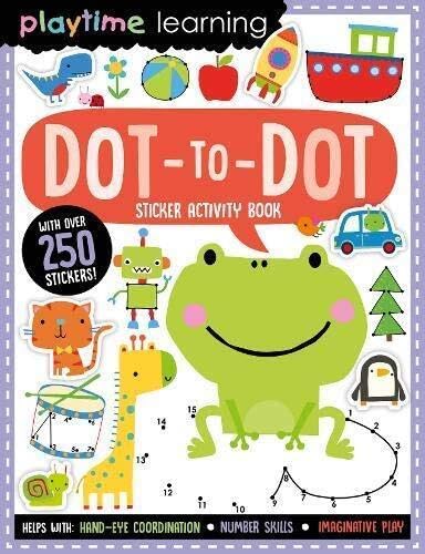 PLAYTIME LEARNING DOT-TO-DOT book cover