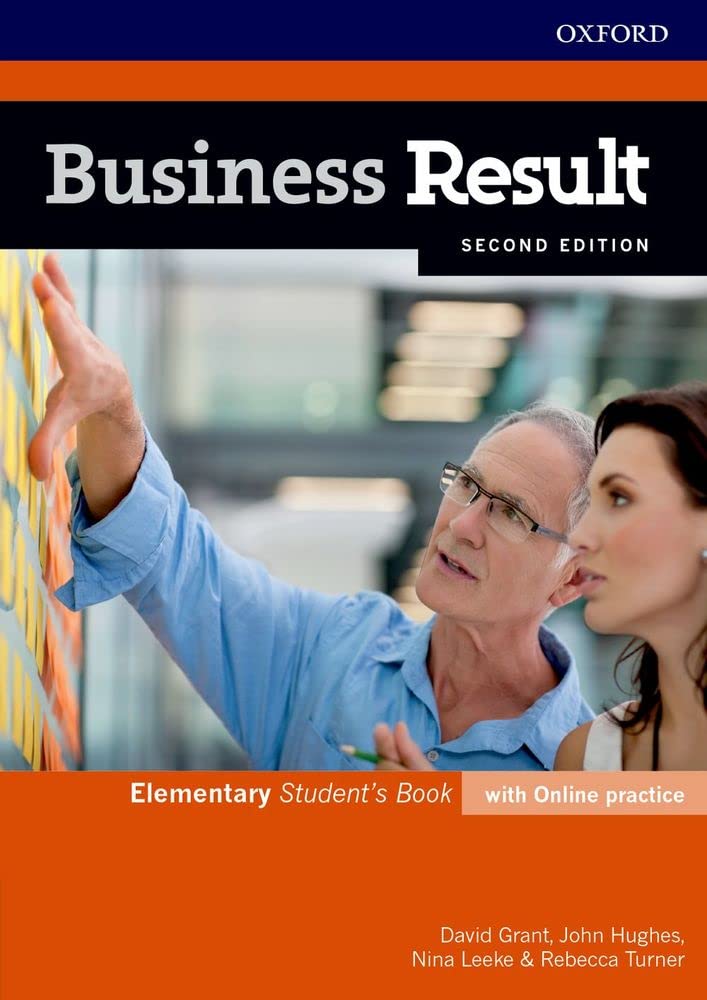 Business Result 2/ed : Elementary Studenbt's Book book cover